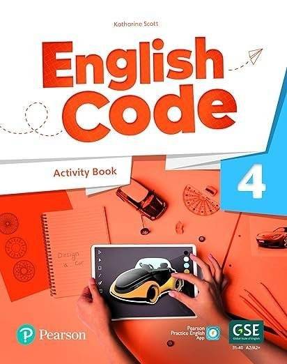 English Code Level 4 Activity Book with Pearson Practice English App