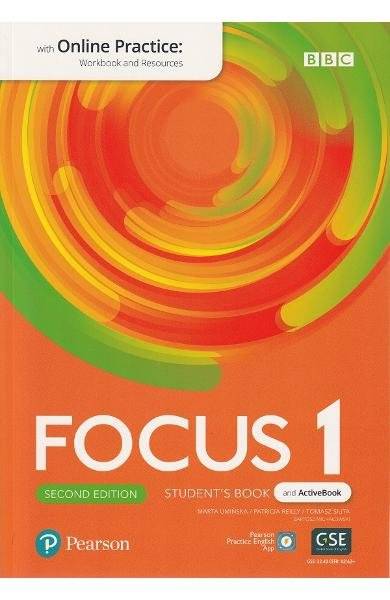 Focus 1 Student's Book and ActiveBook with Online Practice, 2nd edition