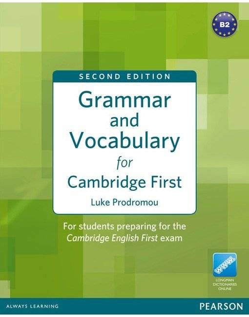 Grammar and Vocabulary for Cambridge First, with Key, 2nd edition
