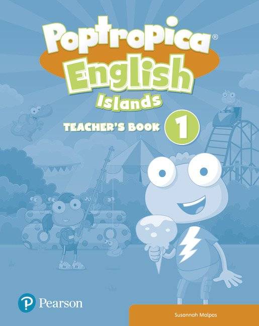 Poptropica English Islands Level 1 Teacher’s Book with online game access code and Test Booklet
