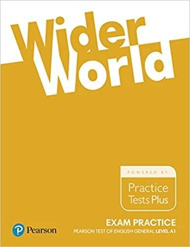 Wider World Exam Practice Pearson Test of English General Level A1