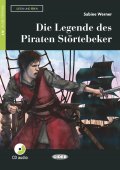 Die Legende des Piraten Störtebeker, Black Cat Deutsch-Leser mit digitalen Ressourcen und Audio CD, Niveau 1, A1, Lesen und Üben