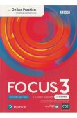 Focus 3 Student's Book and ActiveBook with Online Practice, 2nd edition