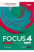 Focus 4 Student's Book and ActiveBook with Online Practice, 2nd edition