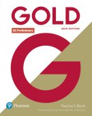 Gold New Edition B1 Preliminary Teacher's Book with Digital Resources