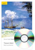 Pearson English Readers Level 2: Treasure Island (Book + CD), 1st Edition